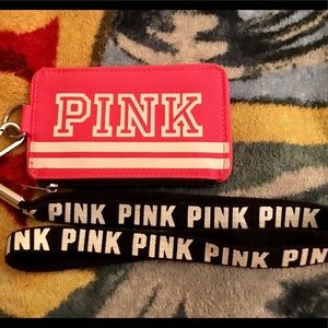 Pink Victoria’s Secret Lanyard